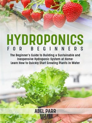 cover image of Hydroponics For Beginners